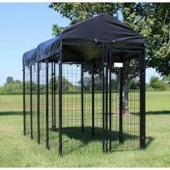Lakeview Pet Kennel Kit - 4 ft. W x 8 ft. L x 6 ft. H Welded Mesh by Fence Master 9 Lakeview Pet Kennel Kit - 4 ft. W x 8 ft. L x 6 ft. H Welded Mesh by Fence Master -Cheap Bird & Wildlife Supplies Store dog kennels rshbk11 17486 1f 1000