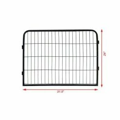 Portable Outdoor Folding 16-Panel Heavy-Duty Metal Pet Playpen by Tatayosi -Cheap Bird & Wildlife Supplies Store dog pens gates dj h w24101524 4f 1000