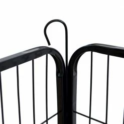 Large Outdoor Metal Puppy Dog Run Fence/Iron Pet Dog Playpen by Tatayosi -Cheap Bird & Wildlife Supplies Store dog pens gates djyc h w24101525 76 1000