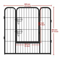 Coverage Area 0.002-Acre Wireless 16-Panels Large outdoor Iron Puppy Dog Fence Pet Dog Playpen by Tatayosi -Cheap Bird & Wildlife Supplies Store dog pens gates j y w24138332 4f 1000