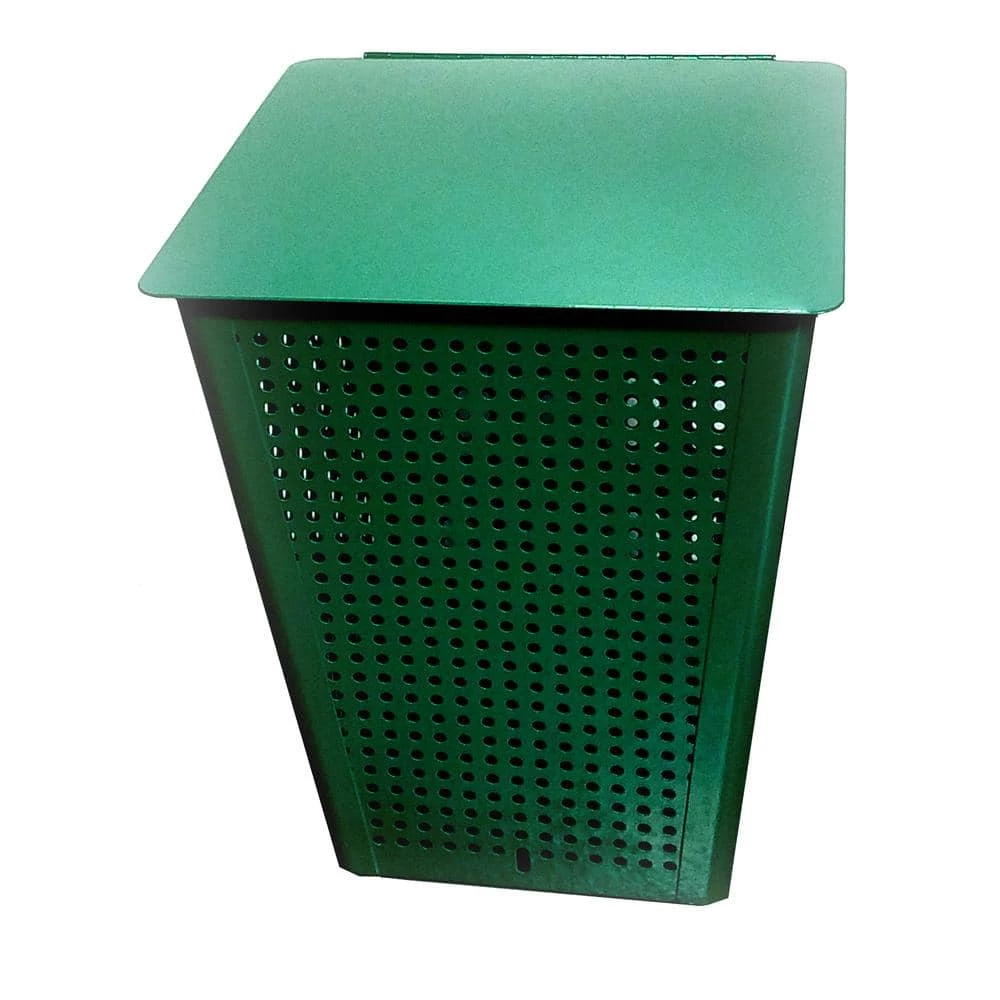 Pet Station Aluminum Trash Receptacle with Lid by DOGGY DO 1 Pet Station Aluminum Trash Receptacle with Lid by DOGGY DO