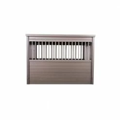 Dog Crate - Grey Large by ecoFLEX -Cheap Bird & Wildlife Supplies Store ecoflex beds cages ehhc405l 44 1000