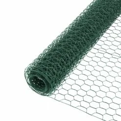 1 in. x 2 ft. x 25 ft. PVC Coated Poultry Netting by Everbilt