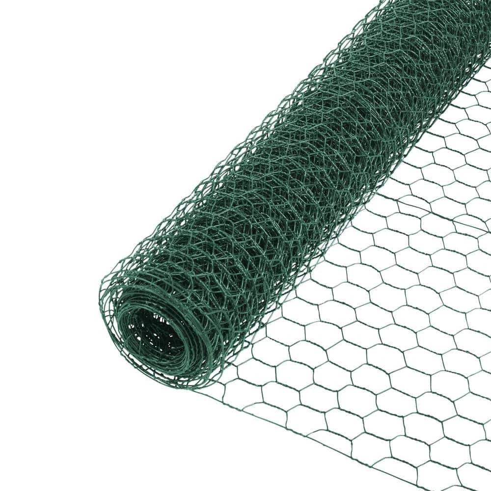 1 in. x 2 ft. x 25 ft. PVC Coated Poultry Netting by Everbilt 1 1 in. x 2 ft. x 25 ft. PVC Coated Poultry Netting by Everbilt