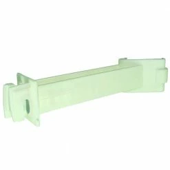 T-Post - 5 in. White Reverse Extension Insulator - Polywire by Field Guardian