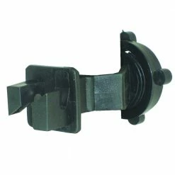 Black T-Post W-Style Polywire Insulator (25-Pack) by Field Guardian