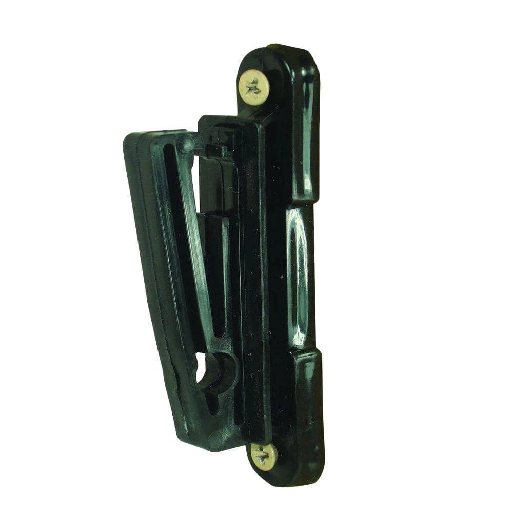 2 in. Wood Post Nail-On Polytape Insulator - Black by Field Guardian 1 2 in. Wood Post Nail-On Polytape Insulator - Black by Field Guardian