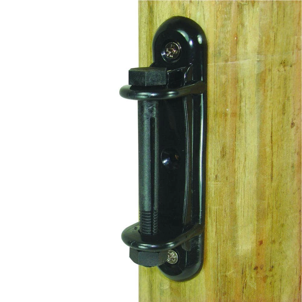2 in. Wood Post Polytape Plastic Split Bolt Tensioner - Black by Field Guardian 2 2 in. Wood Post Polytape Plastic Split Bolt Tensioner - Black by Field Guardian - Image 2