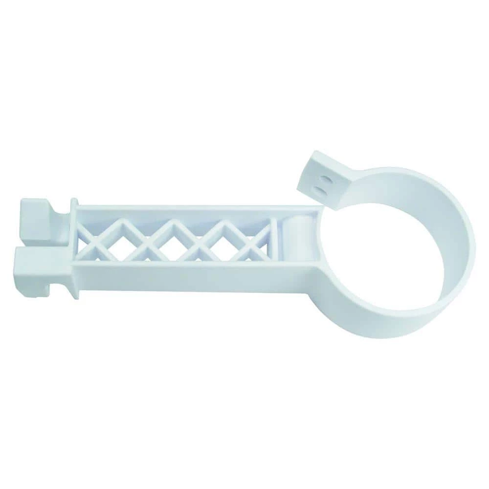 White Pipe Clamp Insulator by Field Guardian 1 White Pipe Clamp Insulator by Field Guardian
