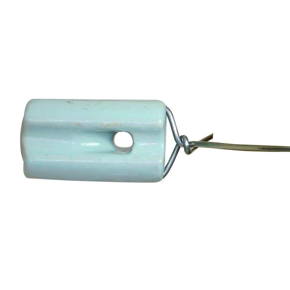 Porcelain Insulator - Blunt End (10-Pack) by Field Guardian 1 Porcelain Insulator - Blunt End (10-Pack) by Field Guardian