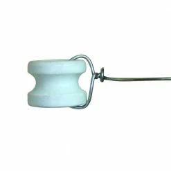 Donut Porcelain Insulator (10-Pack) by Field Guardian