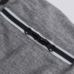 Size 2XL Gary Color Pet Dog Winter Jacket with Waterproof Warm Polyester Filling Fabric by Foobrues -Cheap Bird & Wildlife Supplies Store foobrues apparel accessories l a10010094 66 1000