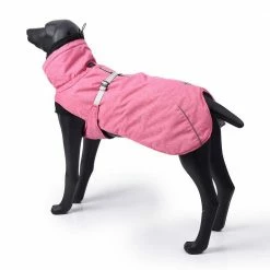 2XL Pink Pet Dog Winter Jacket with Waterproof Warm Polyester Filling Fabric Size by Foobrues -Cheap Bird & Wildlife Supplies Store foobrues apparel accessories l a10010099 4f 1000