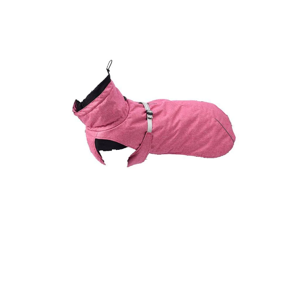 Pet Dog Winter Jacket with Waterproof Warm Polyester Filling Fabric in Pink Medium by Foobrues 1 Pet Dog Winter Jacket with Waterproof Warm Polyester Filling Fabric in Pink Medium by Foobrues