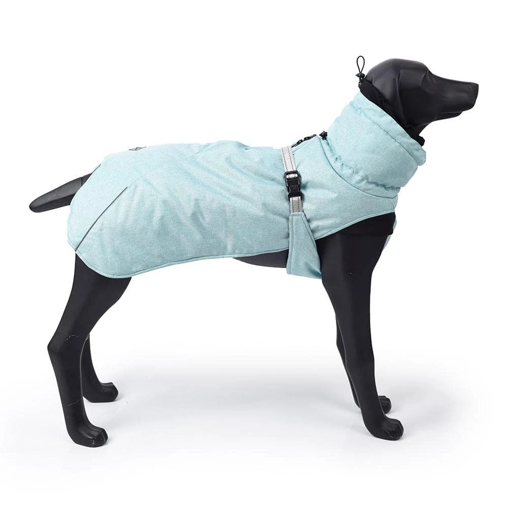 Blue Cool Dog Winter Jacket with Waterproof Warm Polyester Filling Fabric in Extra Large by Foobrues 5 Blue Cool Dog Winter Jacket with Waterproof Warm Polyester Filling Fabric in Extra Large by Foobrues - Image 5