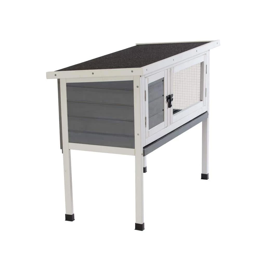 Wooden Small rabbit hutches Cement Grey Color by Foobrues 7 Wooden Small rabbit hutches Cement Grey Color by Foobrues - Image 7