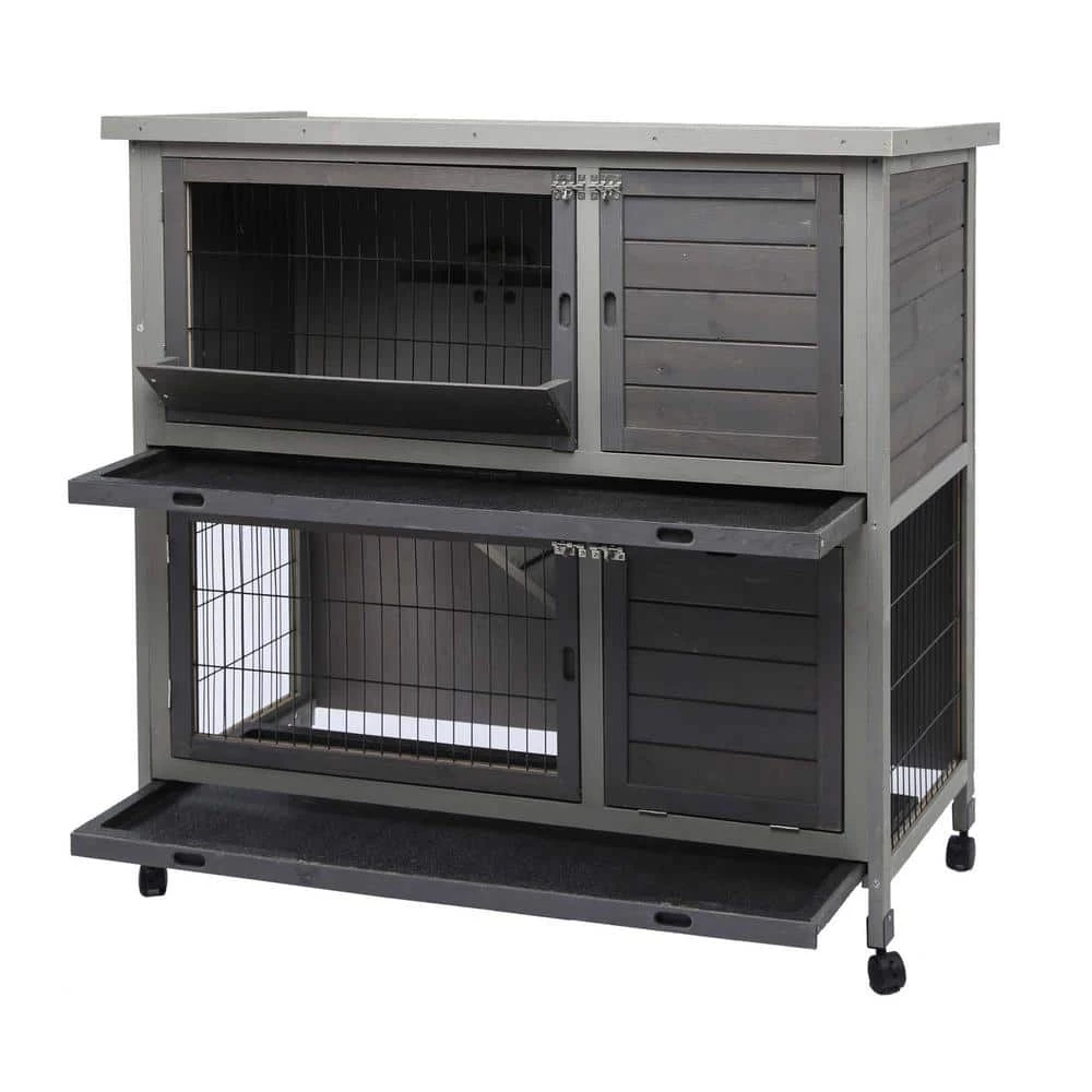 Outdoor Rabbit Cage with Pull Out Trays by Foobrues 10 Outdoor Rabbit Cage with Pull Out Trays by Foobrues - Image 10