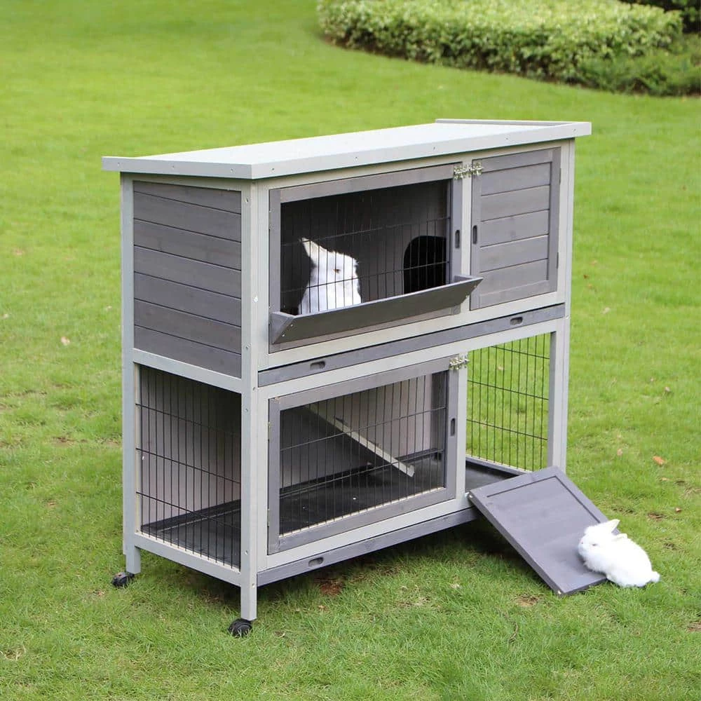Outdoor Rabbit Cage with Pull Out Trays by Foobrues 5 Outdoor Rabbit Cage with Pull Out Trays by Foobrues - Image 5