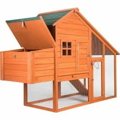 Pet Rabbit Hutch Wooden House Chicken Coop for Small Animals by Foobrues -Cheap Bird & Wildlife Supplies Store foobrues beds cages wf038024daa c3 1000
