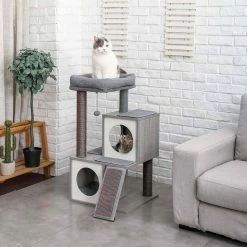 Gray Pet Cat Scratching Posts and Trees Cat Houses by Foobrues 12 Gray Pet Cat Scratching Posts and Trees Cat Houses by Foobrues -Cheap Bird & Wildlife Supplies Store foobrues cat trees scratch posts psl 23170284 1f 1000