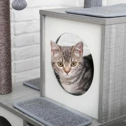 Gray Pet Cat Scratching Posts and Trees Cat Houses by Foobrues 15 Gray Pet Cat Scratching Posts and Trees Cat Houses by Foobrues -Cheap Bird & Wildlife Supplies Store foobrues cat trees scratch posts psl 23170284 76 1000