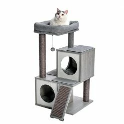 Gray Pet Cat Scratching Posts and Trees Cat Houses by Foobrues 10 Gray Pet Cat Scratching Posts and Trees Cat Houses by Foobrues -Cheap Bird & Wildlife Supplies Store foobrues cat trees scratch posts psl 23170284 c3 1000