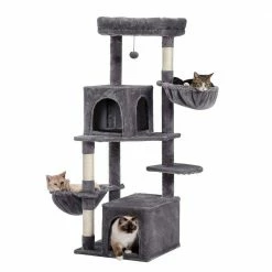 Modern Green Condos Hammocks Plush Cat Tree by Foobrues 8 Modern Green Condos Hammocks Plush Cat Tree by Foobrues -Cheap Bird & Wildlife Supplies Store foobrues cat trees scratch posts psl 23170956 4f 1000
