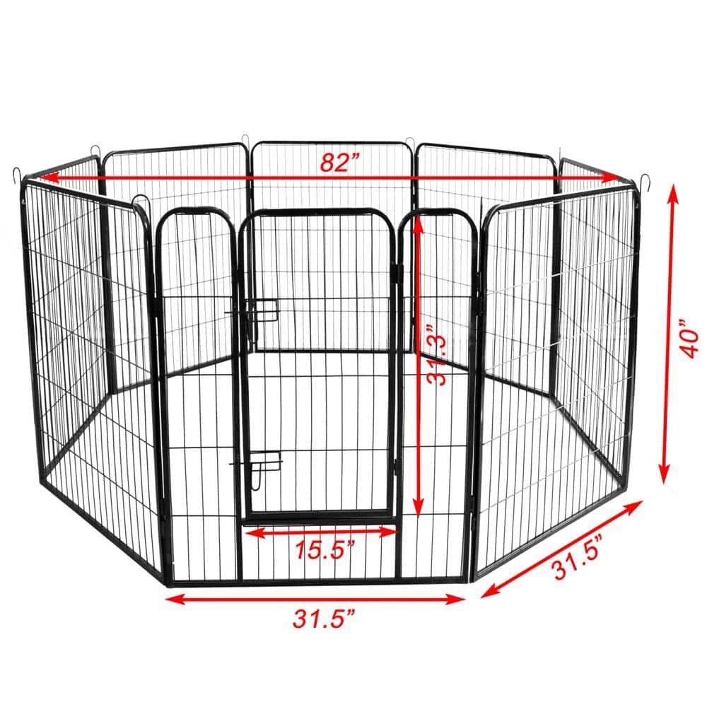 Around 0.0007-Acre Metal Wireless Big Coverage Area Pet Fence Playpen for Dogs by Foobrues 7 Around 0.0007-Acre Metal Wireless Big Coverage Area Pet Fence Playpen for Dogs by Foobrues - Image 7