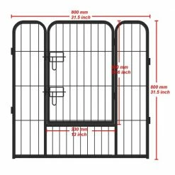0.00047-Acre Wireless High-Quality 8-Panels Large Indoor Metal Puppy Dog Run Fence/Iron Pet Dog Playpen Dog Pens by Foobrues 12 0.00047-Acre Wireless High-Quality 8-Panels Large Indoor Metal Puppy Dog Run Fence/Iron Pet Dog Playpen Dog Pens by Foobrues -Cheap Bird & Wildlife Supplies Store foobrues dog pens gates mjx 23171038 66 1000