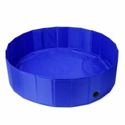 Summer Pet Dog Swimming Pool Pet Bath Pool for Puppy Washing Portable PVC Outdoor for Large Dog by Foobrues