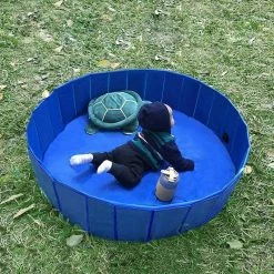 31.50 in. Pet Dog Bath Pool in Blue by Foobrues -Cheap Bird & Wildlife Supplies Store foobrues pet baths lnn p23168625 c3 1000