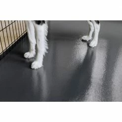 Slate Grey 5 ft. x 10 ft. Ceramic Pet Floor Protector by G-Floor -Cheap Bird & Wildlife Supplies Store g floor beds cages kl50ct510sg 4f 1000