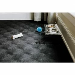 Midnight Black 5 ft. x 10 ft. Levant Pet Floor Protector by G-Floor -Cheap Bird & Wildlife Supplies Store g floor beds cages kl55lv510mb 31 1000