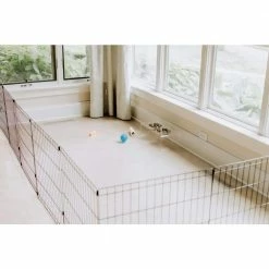 Clear 5 ft. x 10 ft. Ribbed Pet Floor Protector by G-Floor -Cheap Bird & Wildlife Supplies Store g floor beds cages kl55rb510cc 44 1000