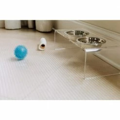 Clear 5 ft. x 10 ft. Ribbed Pet Floor Protector by G-Floor -Cheap Bird & Wildlife Supplies Store g floor beds cages kl55rb510cc c3 1000