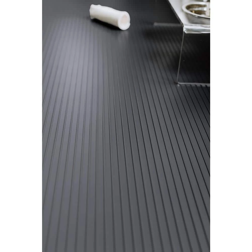 Slate Grey 5 ft. x 10 ft. Ribbed Pet Floor Protector by G-Floor 3 Slate Grey 5 ft. x 10 ft. Ribbed Pet Floor Protector by G-Floor - Image 3