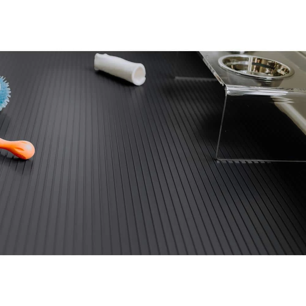 Slate Grey 5 ft. x 10 ft. Ribbed Pet Floor Protector by G-Floor 8 Slate Grey 5 ft. x 10 ft. Ribbed Pet Floor Protector by G-Floor - Image 8