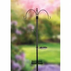 2-Hook Square Tray Feeding Station by Gardman