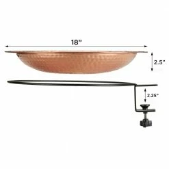 18 in. Pure Copper Deck Mount Birdbath by Good Directions 13 18 in. Pure Copper Deck Mount Birdbath by Good Directions -Cheap Bird & Wildlife Supplies Store good directions bird bath fountains bbd18 44 1000