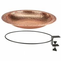 18 in. Pure Copper Deck Mount Birdbath by Good Directions 10 18 in. Pure Copper Deck Mount Birdbath by Good Directions -Cheap Bird & Wildlife Supplies Store good directions bird bath fountains bbd18 c3 1000