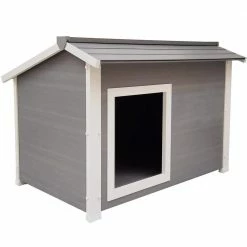 XL Insulated Dog House Canine Cabin II by ecoFLEX 7 XL Insulated Dog House Canine Cabin II by ecoFLEX -Cheap Bird & Wildlife Supplies Store gray ecoflex dog houses ecoh705xl 1f 1000