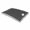 Medium Denim 36 in. x 27 in. Pet Bed Gray by Happy Tails