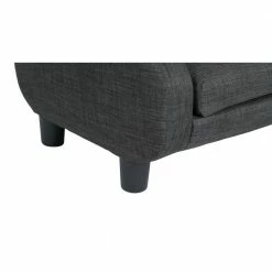 31.5 in. Modern Pet Sofa for Small to Medium Dog or Cat in Dark Gray Finish with Removable/Washable Mattress Bed by Paws & Purrs -Cheap Bird & Wildlife Supplies Store gray paws purrs dog beds pillows 61013 fa 1000