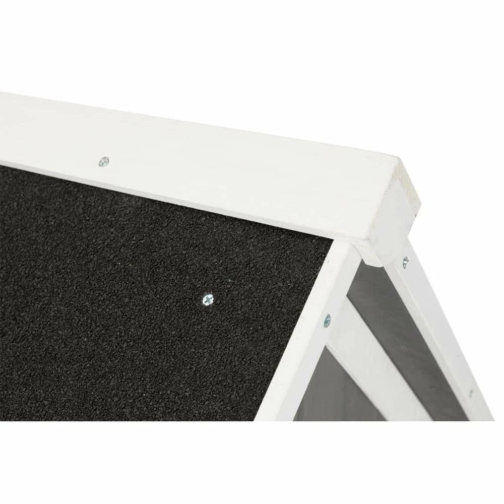 Natura Barn Style Dog House, Elevated Pet Shelter, Weatherproof Dog House, Small by TRIXIE 2 Natura Barn Style Dog House, Elevated Pet Shelter, Weatherproof Dog House, Small by TRIXIE - Image 2