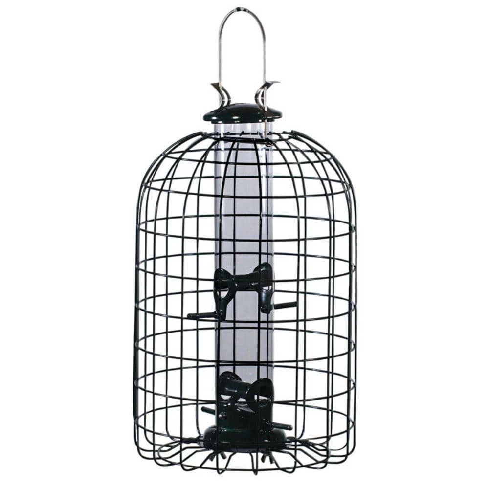 Wild Bird Caged Tube Bird Feeder (4-Ports) by AUDOBON 1 Wild Bird Caged Tube Bird Feeder (4-Ports) by AUDOBON