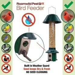 Metal Pest Off Squirrel Proof Mixed Seed and Sunflower Bird Feeder by Unbranded 9 Metal Pest Off Squirrel Proof Mixed Seed and Sunflower Bird Feeder by Unbranded -Cheap Bird & Wildlife Supplies Store green metal bird feeders pms001 1f 1000