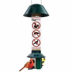 Metal Pest Off Squirrel Proof Mixed Seed and Sunflower Bird Feeder by Unbranded