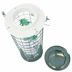 Green Squirrel Stumper Squirrel Resistant Metal Wild Bird Feeder - 3 lb. Capacity by Perky-Pet -Cheap Bird & Wildlife Supplies Store green perky pet bird feeders 114g 40 1000