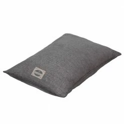 Medium 36 in. x 27 in. Chenille Pet Bed Gray by Happy Tails