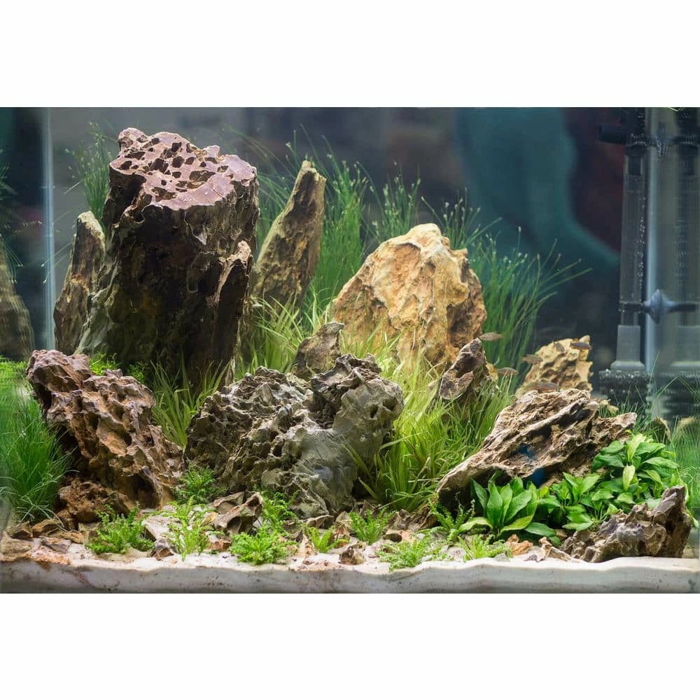 Dragon Stone Aquarium Rocks Amazing Ohko Stones to Create The Perfect Habitat for Your Aquarium or Terrarium (40 lbs.) by Unbranded 2 Dragon Stone Aquarium Rocks Amazing Ohko Stones to Create The Perfect Habitat for Your Aquarium or Terrarium (40 lbs.) by Unbranded - Image 2